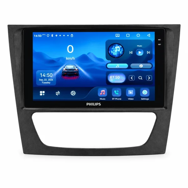 مانیتور اندروید فیلیپس مخصوص مرسدس بنز کلاس E (W211)