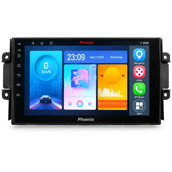 مانیتور اندروید فونیکس مخصوص بیامو E39