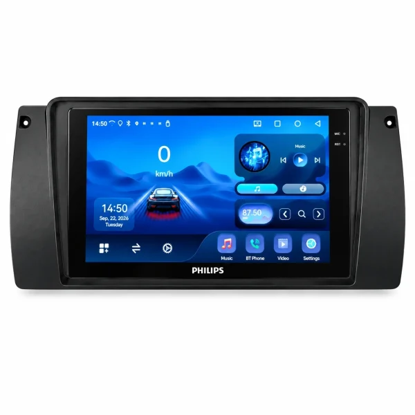 مانیتور اندروید فیلیپس مخصوص بیامو E39 (طرح ۲)