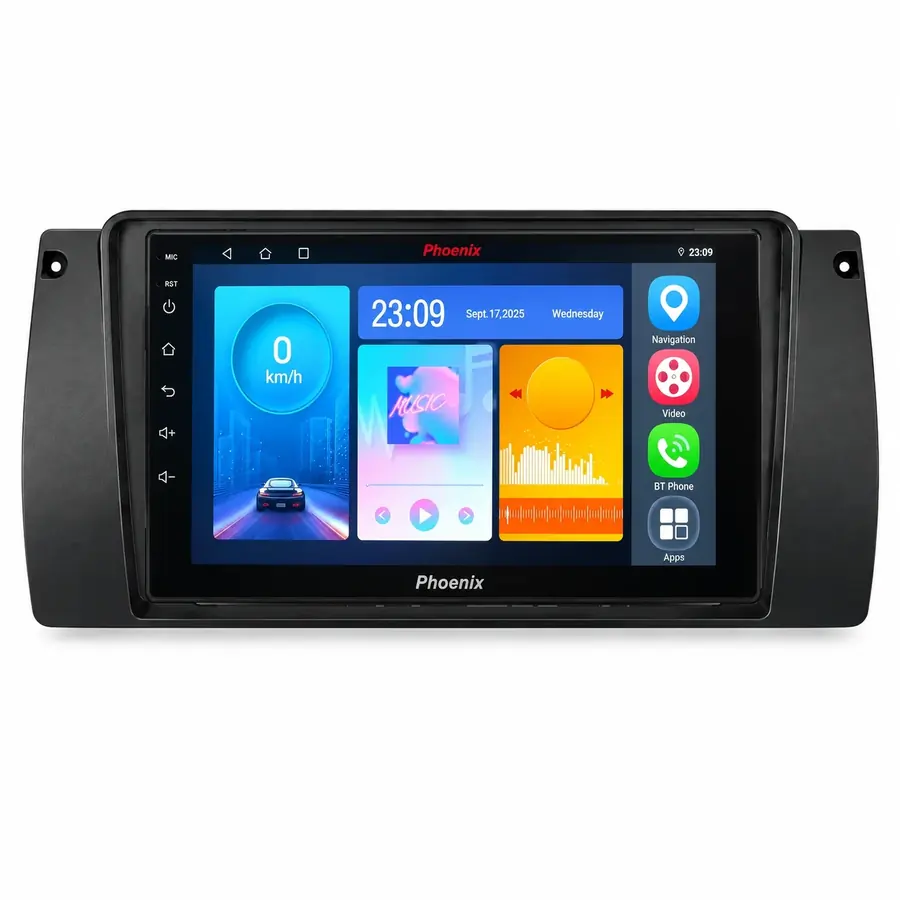 مانیتور اندروید فونیکس مخصوص بیامو E39 (طرح ۲)