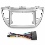 مانیتور اندروید هلیکس مخصوص هیوندای ix35 جدید نقره‌ای | Helix - تصویر 3