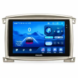 مانیتور اندروید فیلیپس مخصوص تویوتا لندکروز ۱۰۰ قدیم | Philips