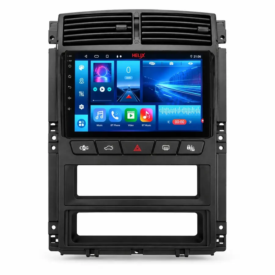 peugeot-405-new-9inch-helix مانیتور اندروید هلیکس مخصوص پژو ۴۰۵ جدید - ۹ اینچ | Helix - تصویر 1